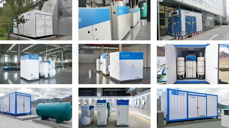 低压无油医用分子筛制氧设备